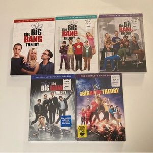 Big Bang Theory seasons 1-5 DVD